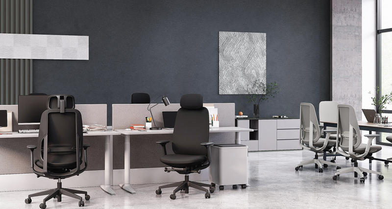 KEAC-001B ACAMA Middle Back Ergonomic Office Chair Computer Chair
