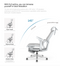KEJX-008A EJX High-back Ergonomic Chair｜Reclining Office Chair with pedal high-back office chair