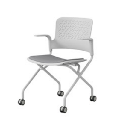KEM113 Flex 帶扶手摺疊培訓椅