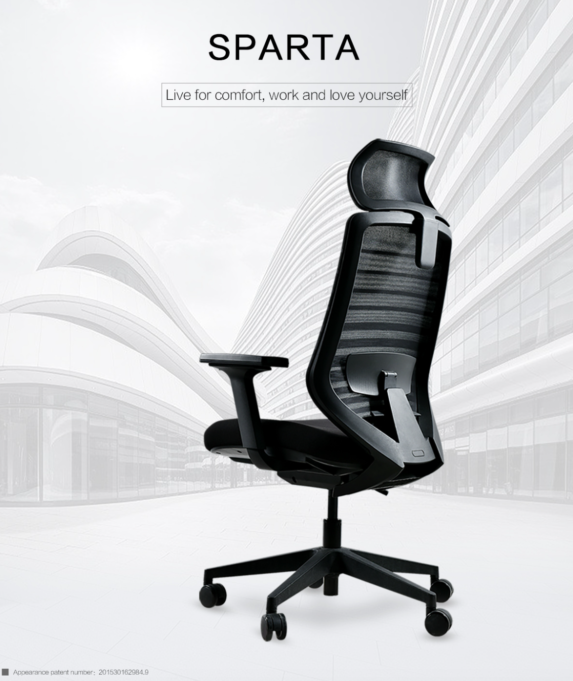 KESP-001A SPARTA High Back Ergonomic Office Chair
