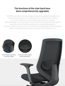 KESP3-001A Sparta High Back Ergonomic Office Chair Computer Chair