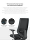 KESP3-001A Sparta High Back Ergonomic Office Chair Computer Chair