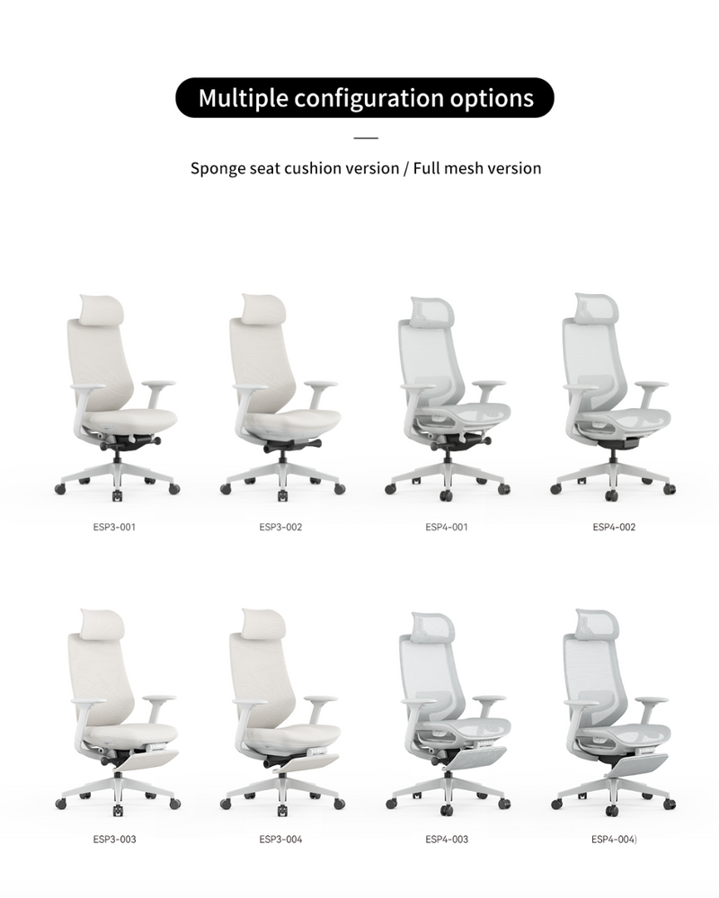 KESP3-001A Sparta High Back Ergonomic Office Chair Computer Chair