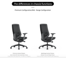 KESP3-001A Sparta High Back Ergonomic Office Chair Computer Chair