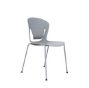 KH-003A UCUP 4-foot stackable plastic classroom training chair | Ergonomic design
