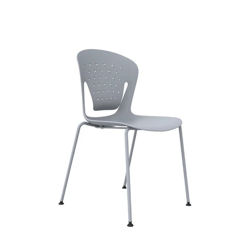 KH-003A UCUP 4-foot stackable plastic classroom training chair | Ergonomic design