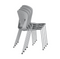 KH-003A UCUP 4-foot stackable plastic classroom training chair | Ergonomic design