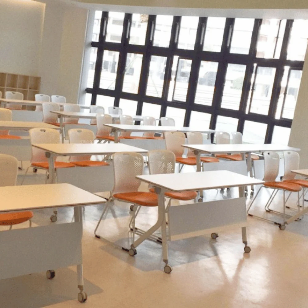 KEM065A PIVOT-A 塑膠雪橇腳培訓疊椅