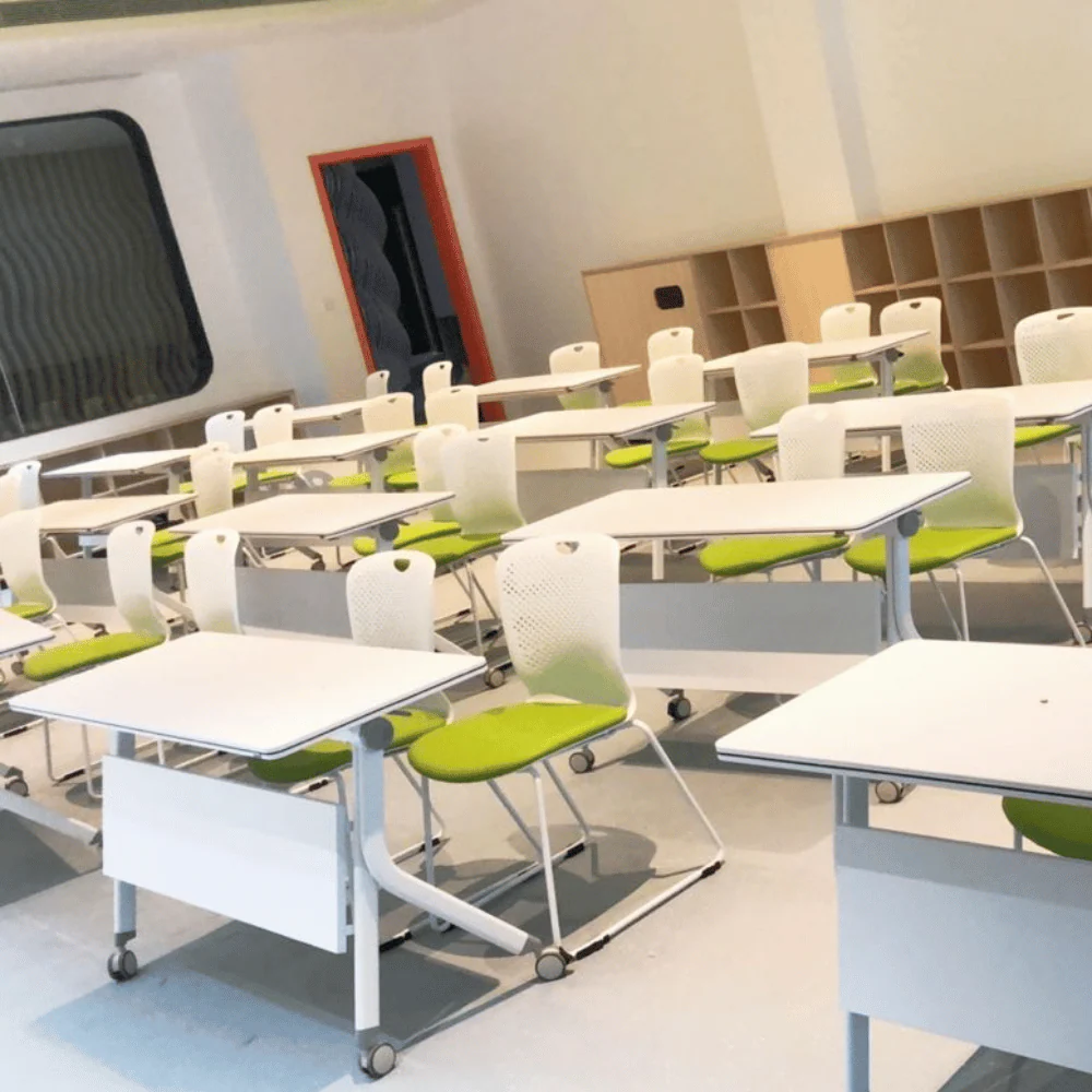 KEM065A PIVOT-A 塑膠雪橇腳培訓疊椅