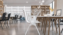 KH-006-A LING-A Stackable Plastic Training Chair｜The first choice for public space storage