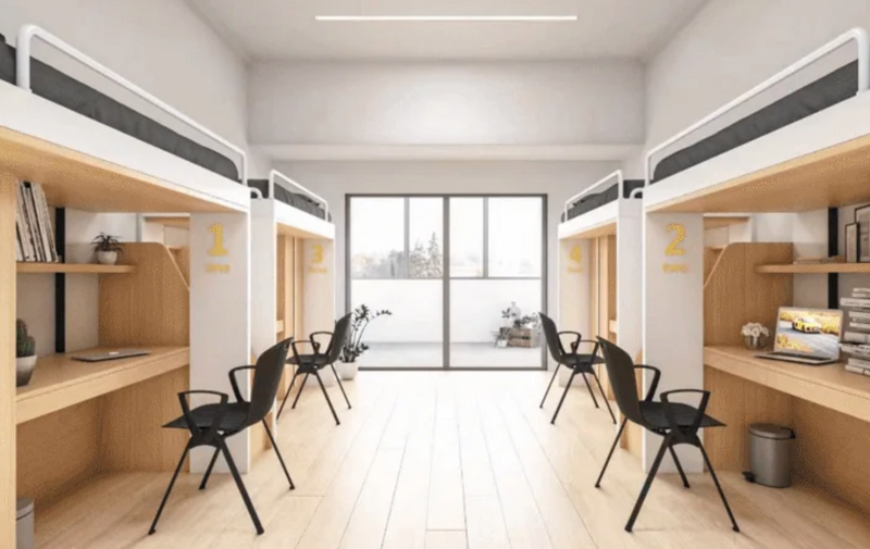 KH-006-A LING-A Stackable Plastic Training Chair｜The first choice for public space storage