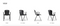 KH-006-A LING-A Stackable Plastic Training Chair｜The first choice for public space storage