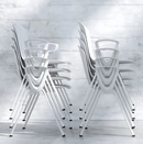 KH-006-A LING-A Stackable Plastic Training Chair｜The first choice for public space storage