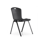 KH-006-A LING-A Stackable Plastic Training Chair｜The first choice for public space storage