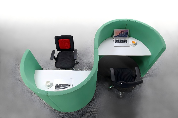 KH237 Lavoro S形辦公室屏風工作枱