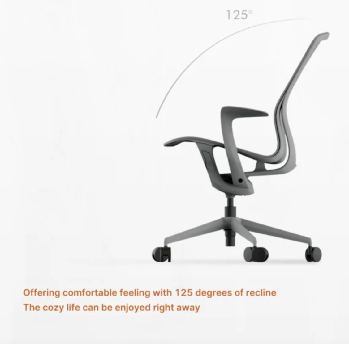 KH-001LR Aria Light Mid-Back Ergonomic Mesh Office Chair 