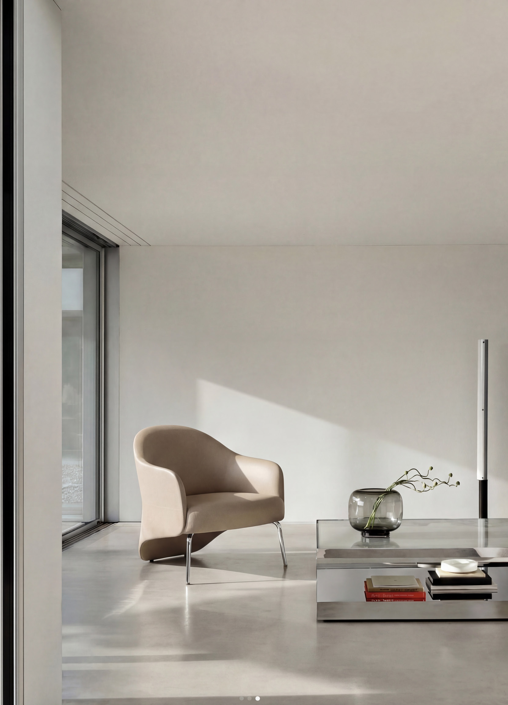 KSY112B Leggero 魚尾鋼木腳款休閒椅