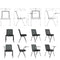 Kgor-A Stella 垂直堆疊培訓椅｜Stackable Training Chair