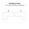L-SHAPED 2-LEGS UP STANDING DESK - WHITE (E1L-02W)