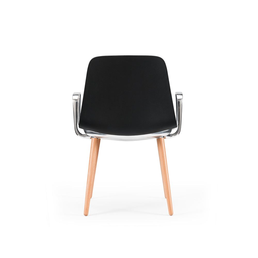 KH-Lolo03-Vela Solid Wood Leg Conference Chair