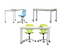 KS033 Arc Table 弧形四腿桌