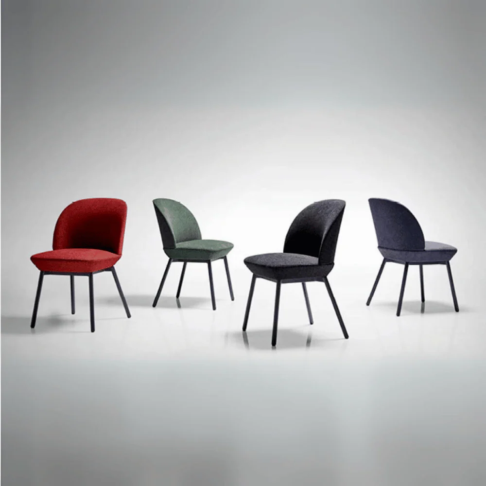 ST111 Eater modern minimalist fabric dining chair