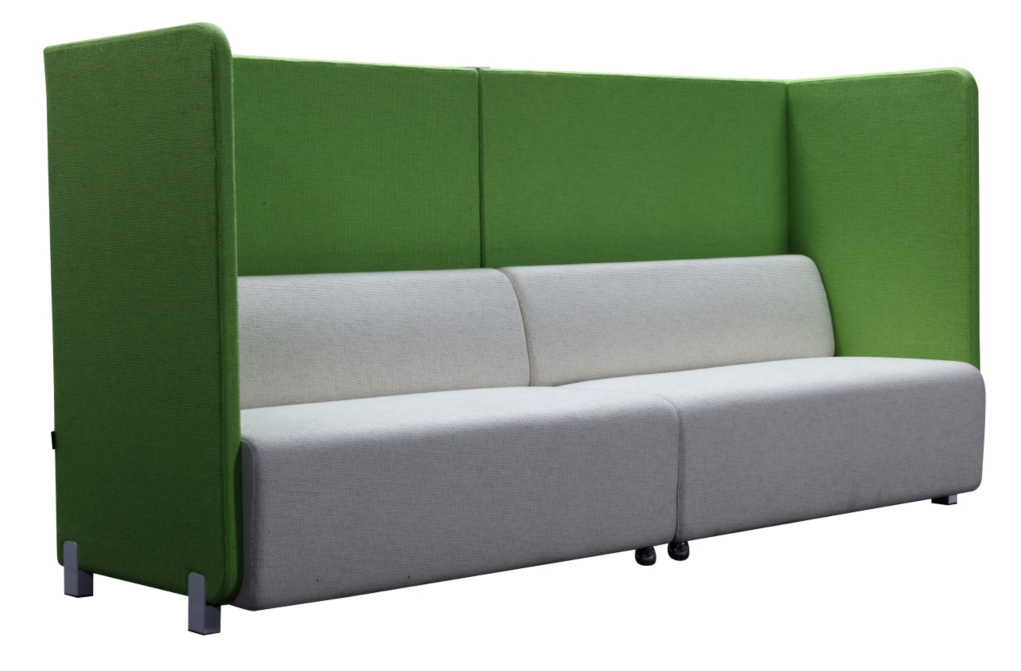 ST150 Focus 兩座位布藝隔音屏風高背洽談梳化