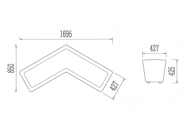 ST162 Rovere 現代布藝模組化組合梳化