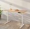 OVAL UP STANDING DESK-White_Balck (E8-03B)