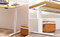 M Standing Desk - White_Black (EC3-02B)