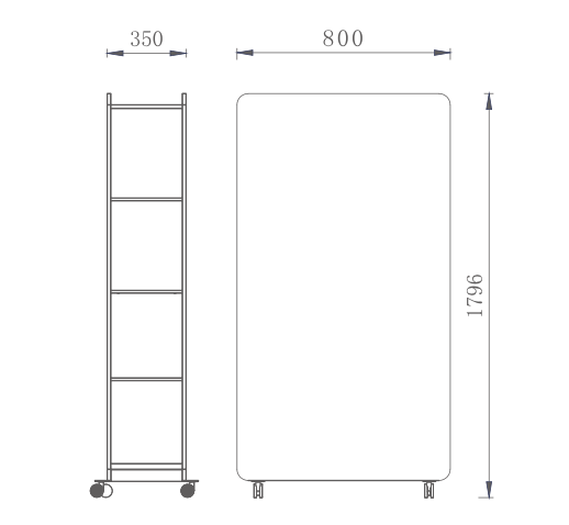 EFP-3 Baro 書枱專用圍板 Desk Surround Panel