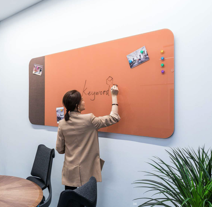 EFP-18 Mosaic 磁性辦公屏風 Magnetic Office Screen