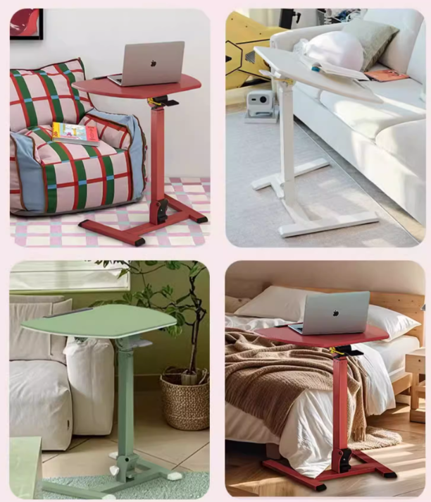 Stack Table For Computer Small Stacking Table-KLT Office Furniture | Cream Style Multifunctional ...