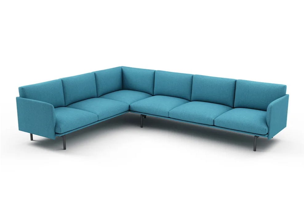 KV 120-Fresco Commercial 3-Seater Sofa