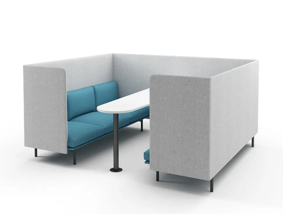 KV 120-Fresco Commercial 3-Seater Sofa