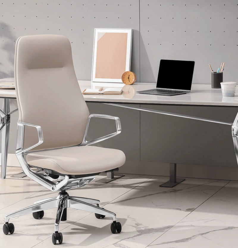 GT002 Arico High Back Ergonomic Leather Executive Chair | German Design Red Dot Award-winning Executive Chair 