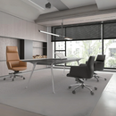 KH500-L Coste mid-back wear-resistant leather conference chair