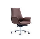 K621 Vertice Mid-Back Adjustable Executive Chair Luxury Leather