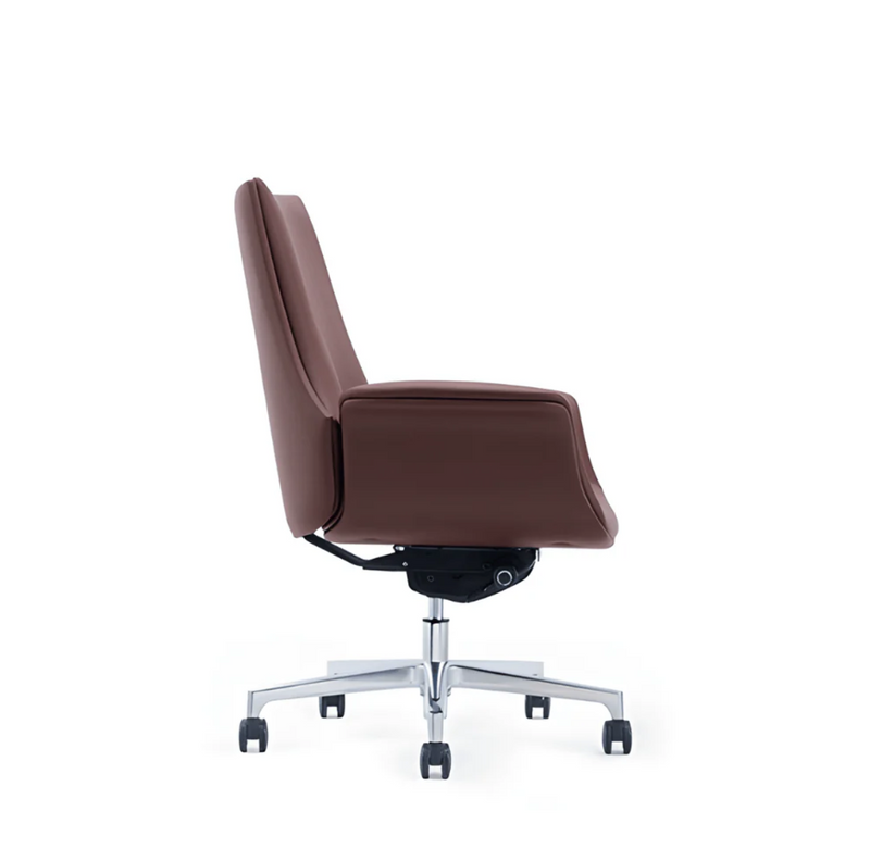 K621 Vertice Mid-Back Adjustable Executive Chair Luxury Leather
