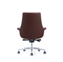K621 Vertice Mid-Back Adjustable Executive Chair Luxury Leather