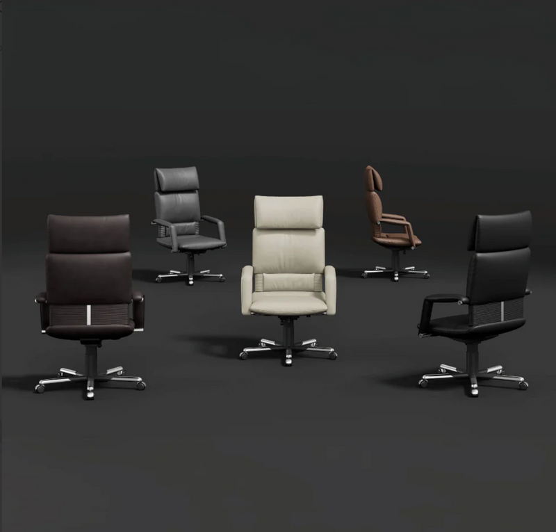 K622 Summ High Back Leather Executive Chair