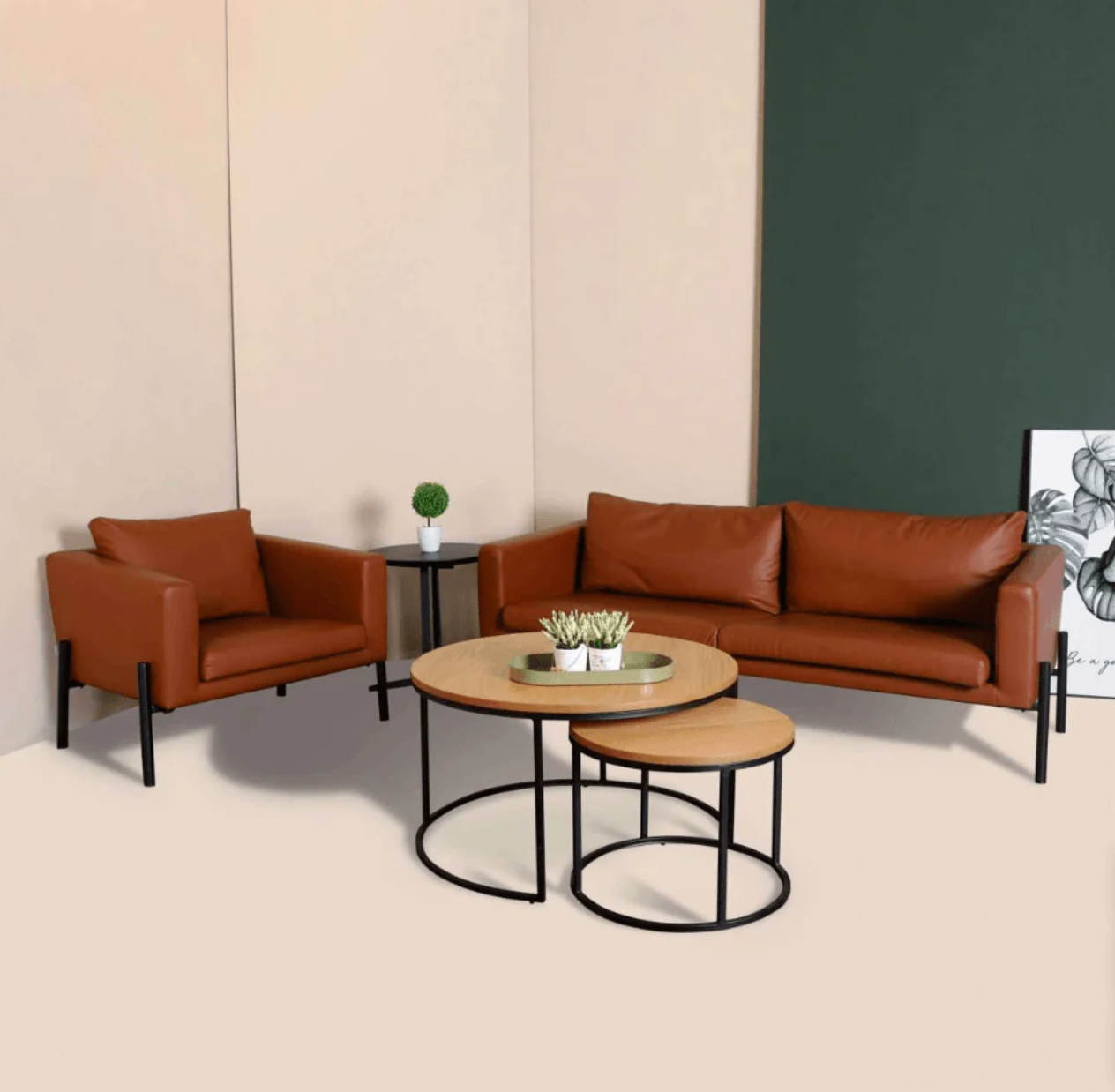 K-ST025 Gia Single Office Fabric Combed