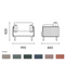 K-ST030-isotta-Single simple fabric combing