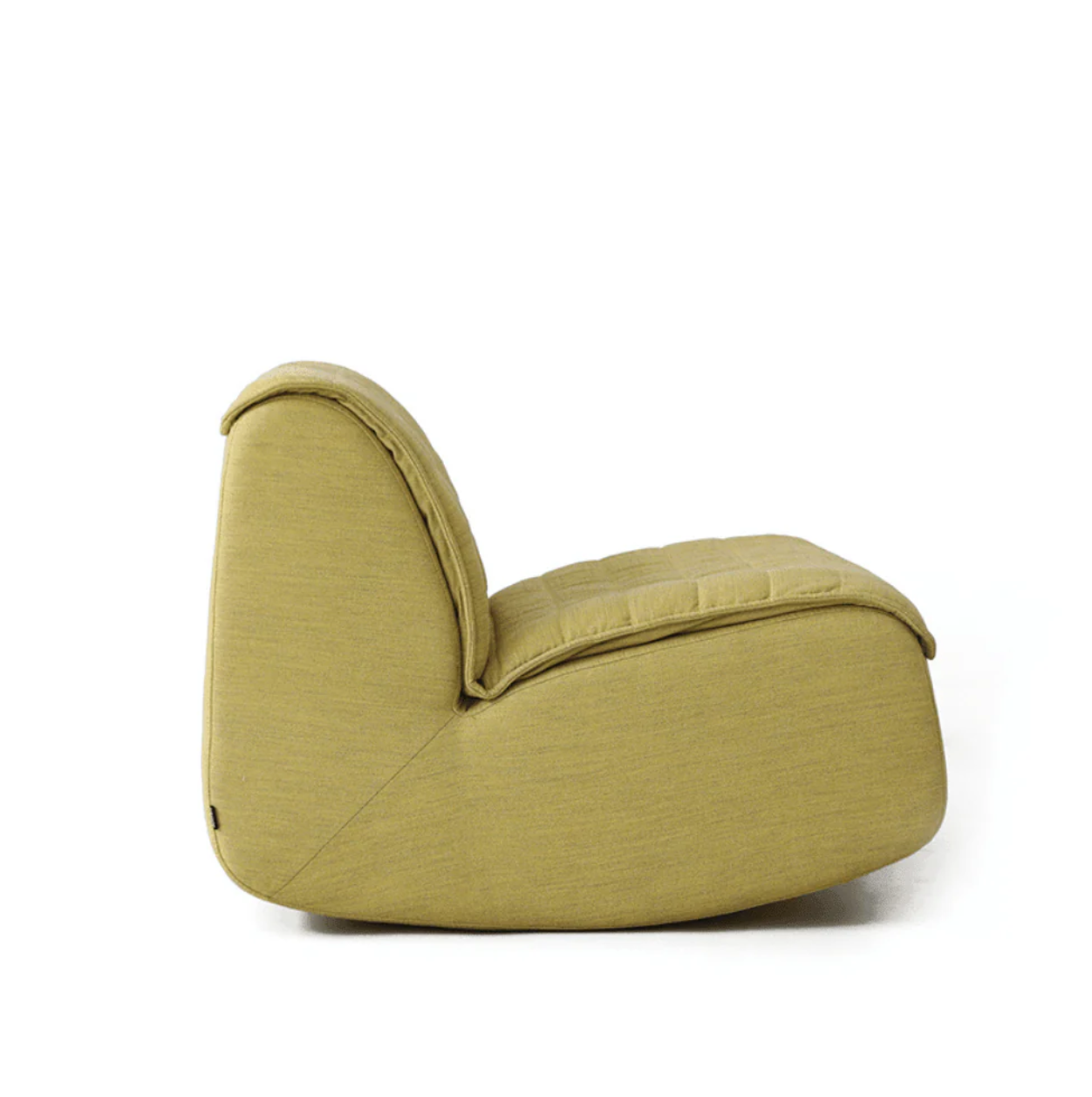 K-ST016 Asrea single fabric rocking chair | lazy combing lounge chair