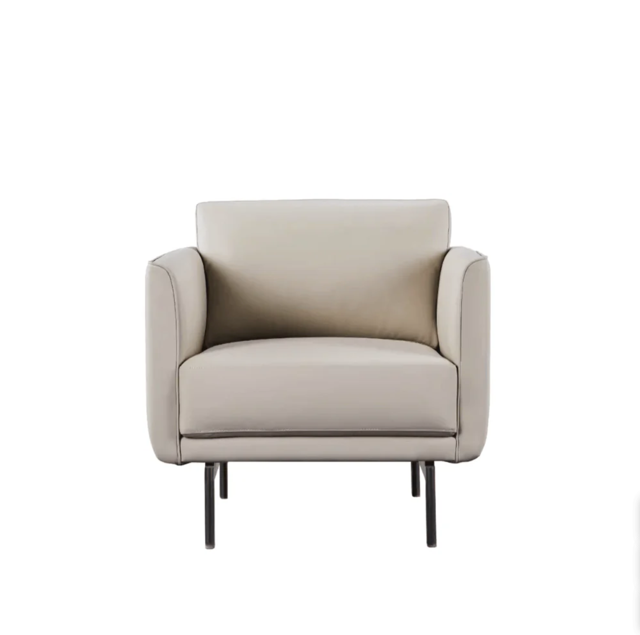 K-ST001 Paler single leather office casual sofa