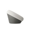 K-ST015 Bora Office Fabric Combing Chair | Round casual lazy Combing Chair