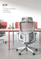 KEJX-002A EJX High Back Ergonomic Office Chair Computer Chair