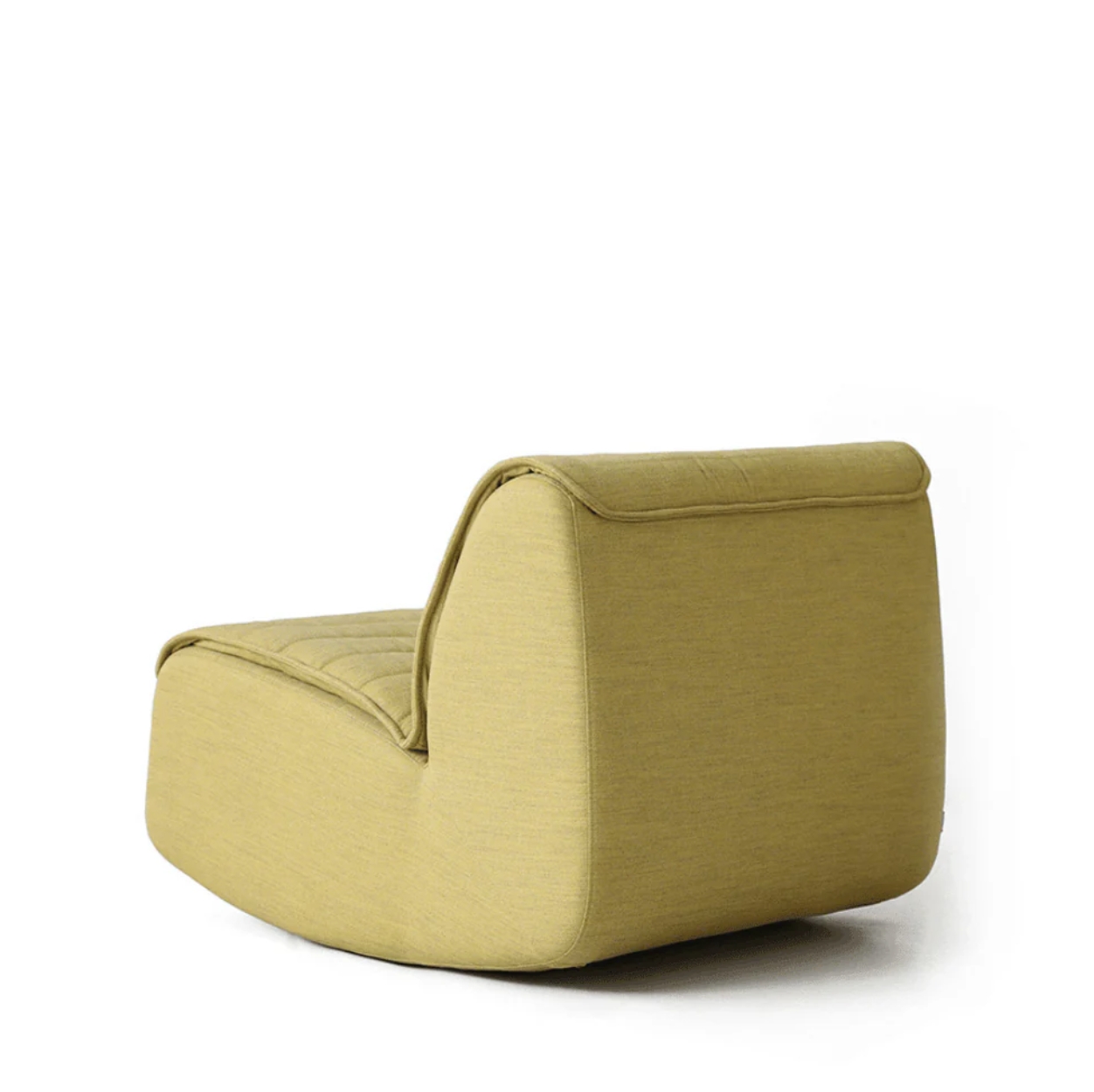 K-ST016 Asrea single fabric rocking chair | lazy combing lounge chair
