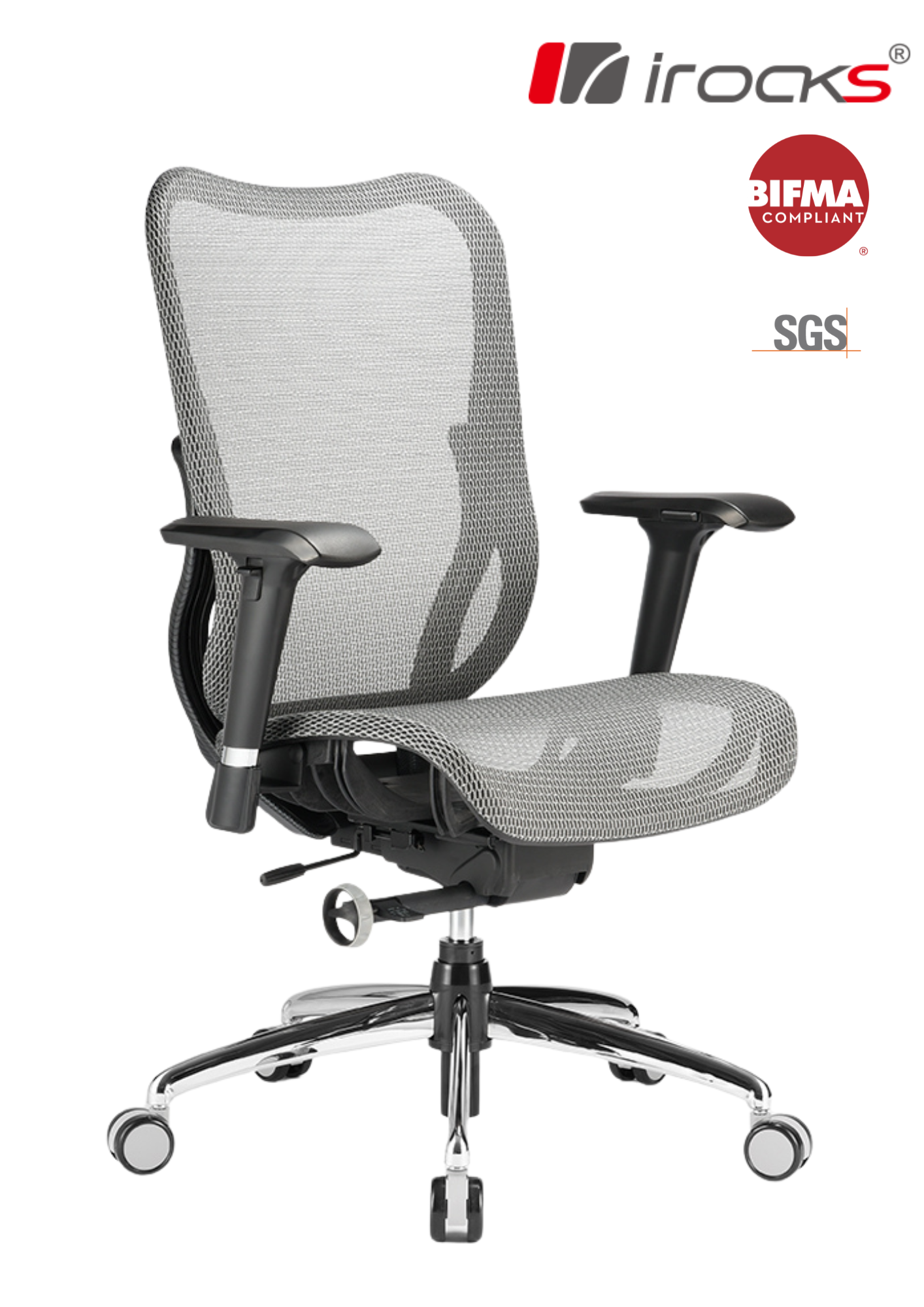 irocks T06 人體工學網椅