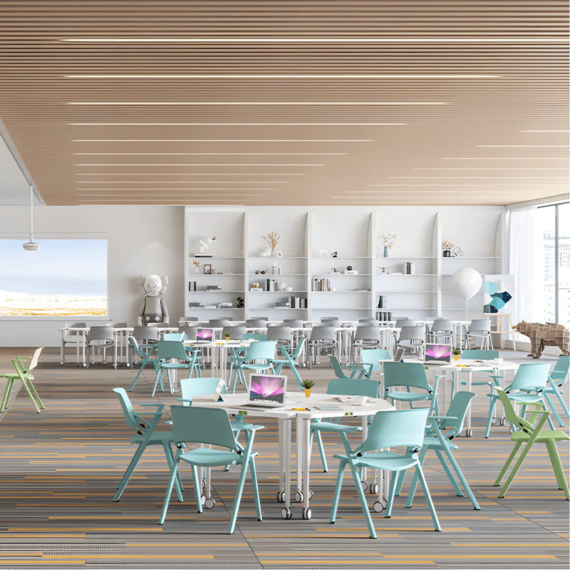 T13-Toppy-800 Stacking Chair for Teaching Space 